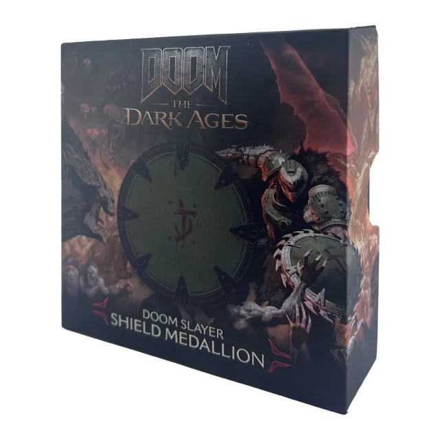 Sammlermedaille Doom: The Dark Ages - Saw Shield - Stück limitiert