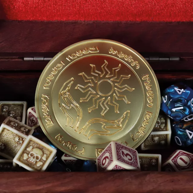 Sammlermedaille Dungeons & Dragons - Amulet of Health Medallion (vergoldet)