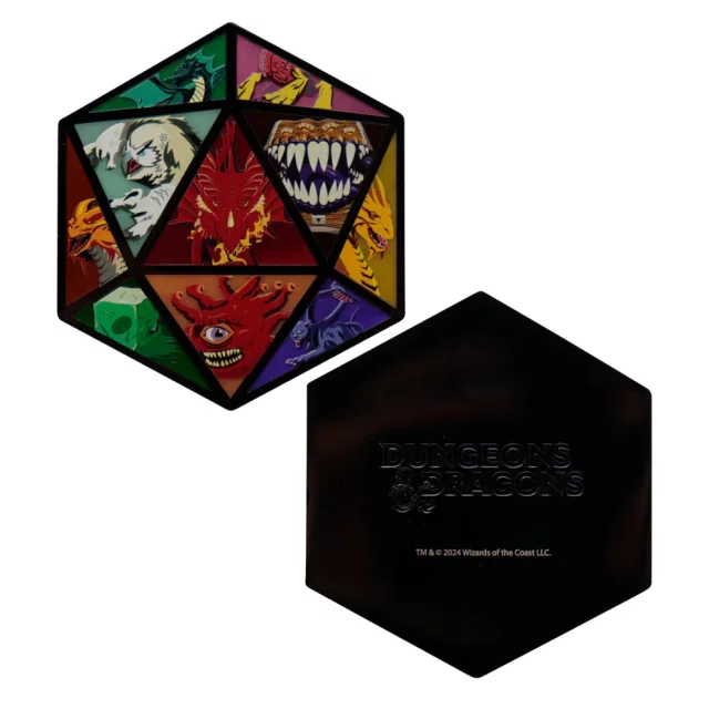 Sammlermedaille Dungeons & Dragons - D20 - Münzen