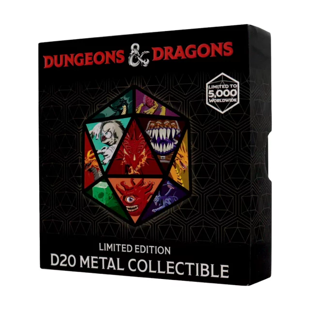 Sammlermedaille Dungeons & Dragons - D20 - Replik
