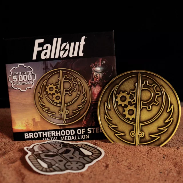 Sammlermedaille Fallout - Brotherhood of Steel