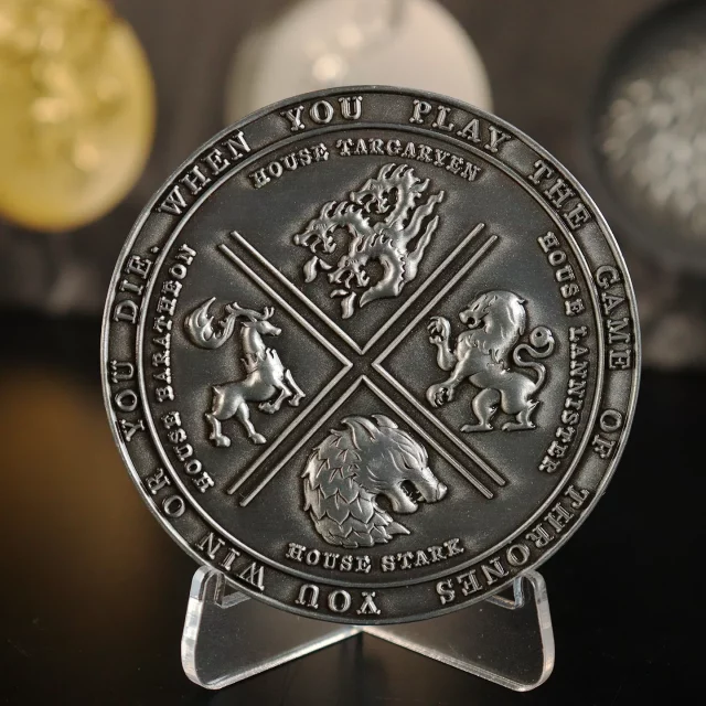 Sammlermedaille Game of Thrones - 10. Jahrestag Limited Edition - Münzen