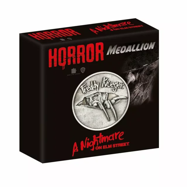 Sammlermedaille Nightmare on Elm Street - Freddy