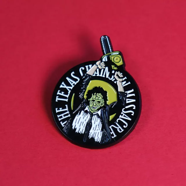 Sammler-Anstecker The Texas Chainsaw Massacre - Leatherface Limited Edition - Stück limitiert