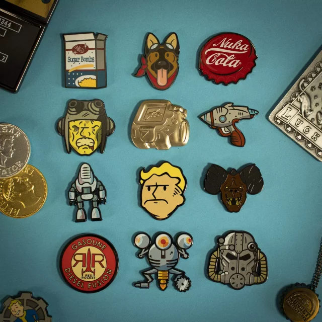 Fallout - Mystery-Pin-Abzeichen (zufällige Auswahl)
