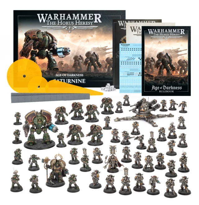 Warhammer: The Horus Heresy - Age of Darkness - Saturnine - Brettspiel