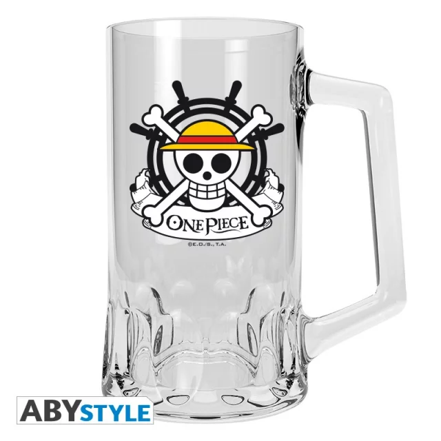 Glas One Piece - Luffy Skull - Tassen