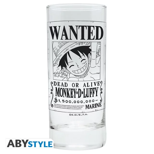 Glas One Piece - Wanted (3 Stck) - Anime