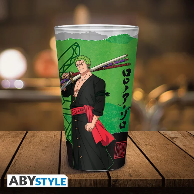 Glas One Piece - Zoro - Manga