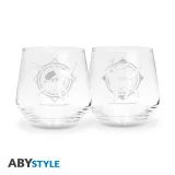 Sklenice Pokémon - Pikachu Pattern dupl