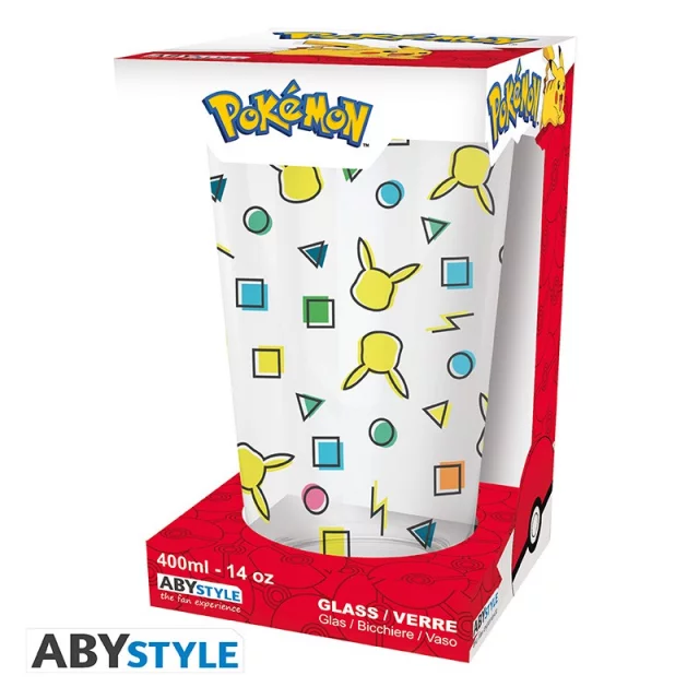 Glas Pokémon - Pikachu Pattern - Tassen