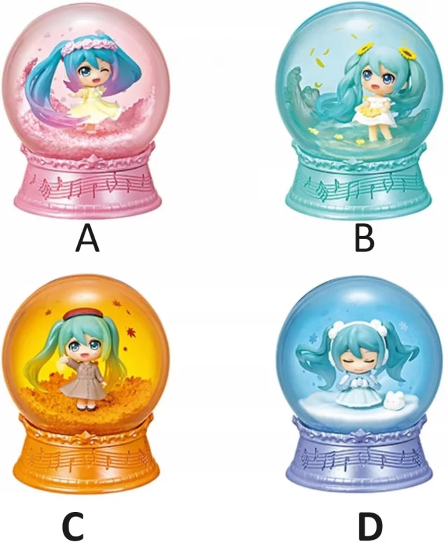 Schneekugel Vocaloid - Hatsune Miku Mini Snowglobes Scenery Domes (zufällige Auswahl) - Figuren