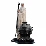 Socha Lord of the Rings - Saruman the White on Throne 1/6 (Weta Workshop) dupl