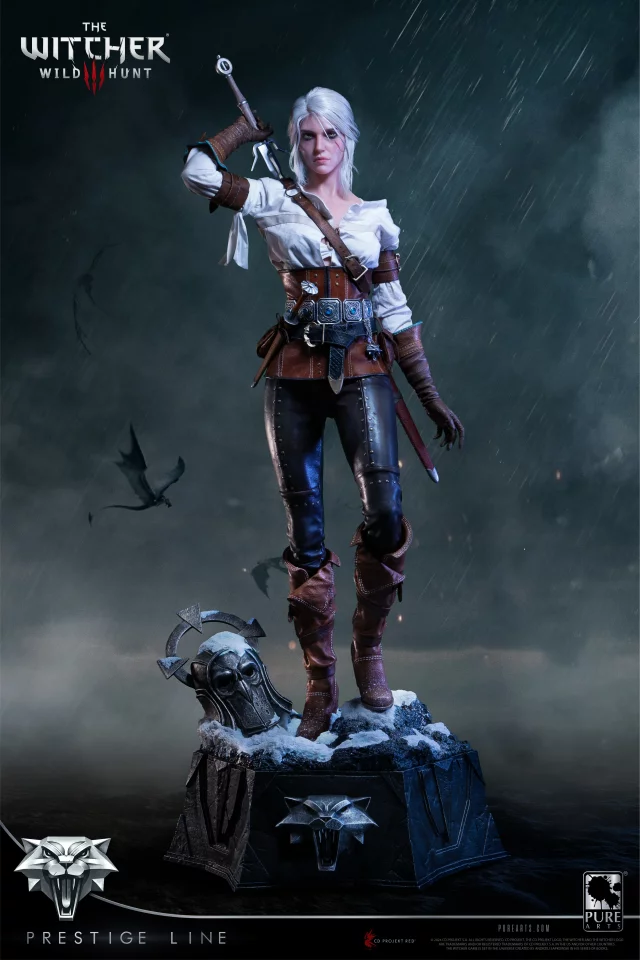 Statue The Witcher - Ciri of Cintra 1/2 Scale Statue Prestige Line (PureArts) - Stück limitiert