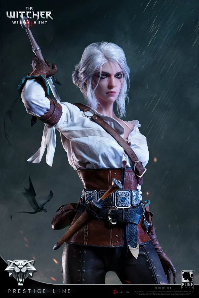 Statue The Witcher - Ciri of Cintra 1/2 Scale Statue Prestige Line (PureArts) - Figuren
