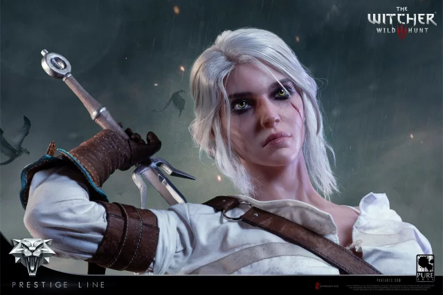 Statue The Witcher - Ciri of Cintra 1/2 Scale Statue Prestige Line (PureArts) - Stück limitiert