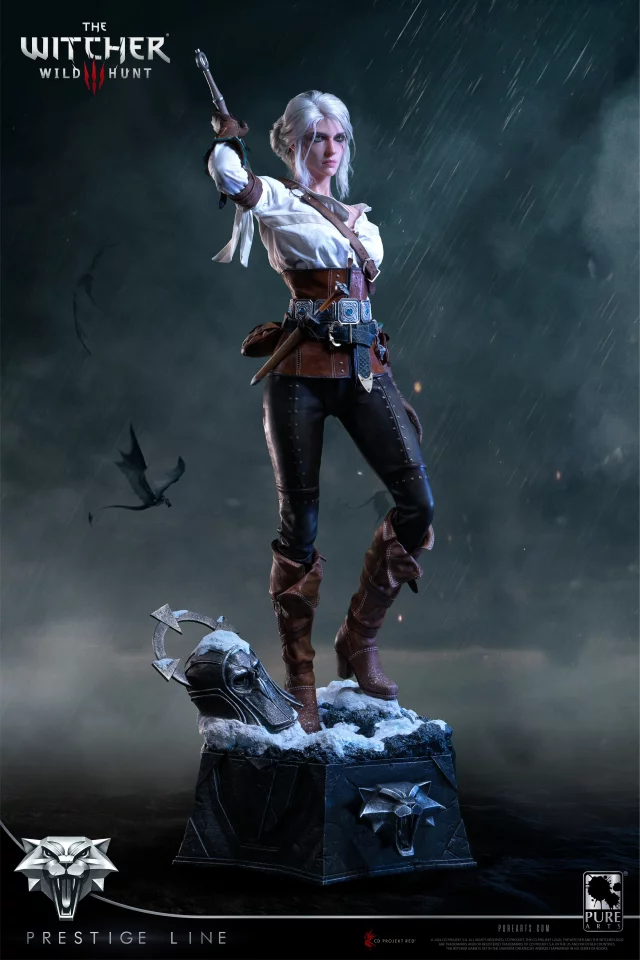 Statue The Witcher - Ciri of Cintra 1/2 Scale Statue Prestige Line (PureArts) - Figuren