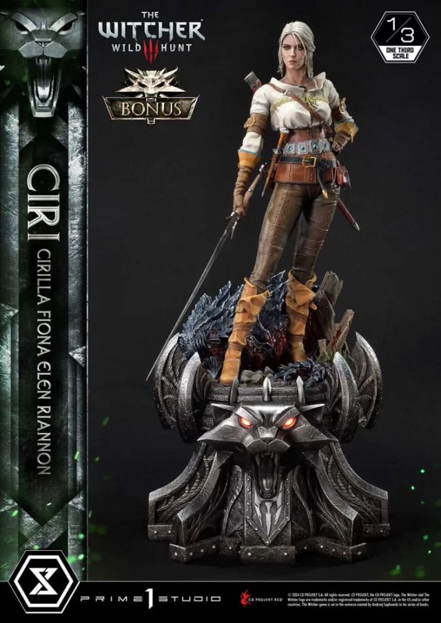 Statue The Witcher - Cirilla Fiona Elen Riannon Museum Masterline Statue 1/3 Bonus Version (Prime 1 Studio) - Figuren