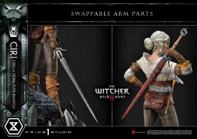 Statue The Witcher - Cirilla Fiona Elen Riannon Museum Masterline Statue 1/3 Bonus Version (Prime 1 Studio) - Figuren