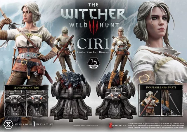 Statue The Witcher - Cirilla Fiona Elen Riannon Museum Masterline Statue 1/3 Bonus Version (Prime 1 Studio) - Figuren