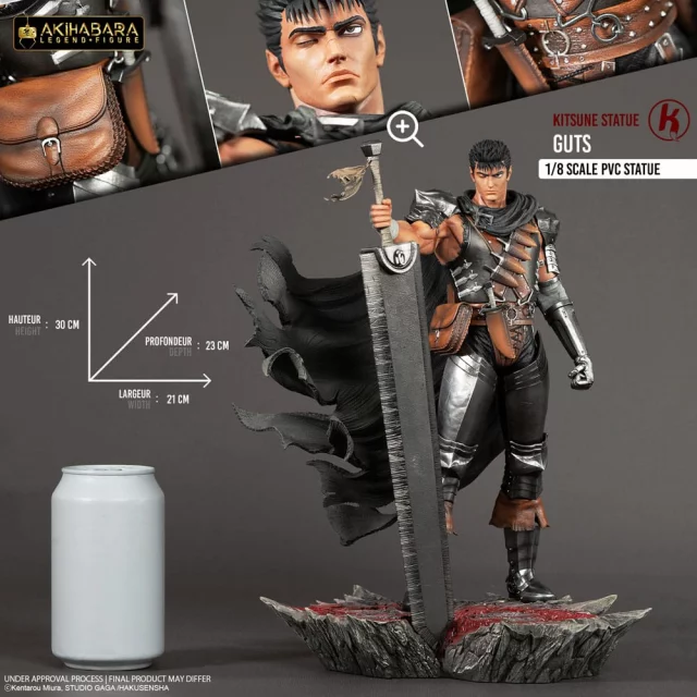 Statuette Berserk - Guts 30 cm 1/8 (Kitsune Statue) - Anime