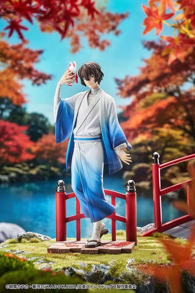 Statuette Bungo Stray Dogs - Osamu Dazai: Kimono Ver. (Good Smile Company) - Look Up