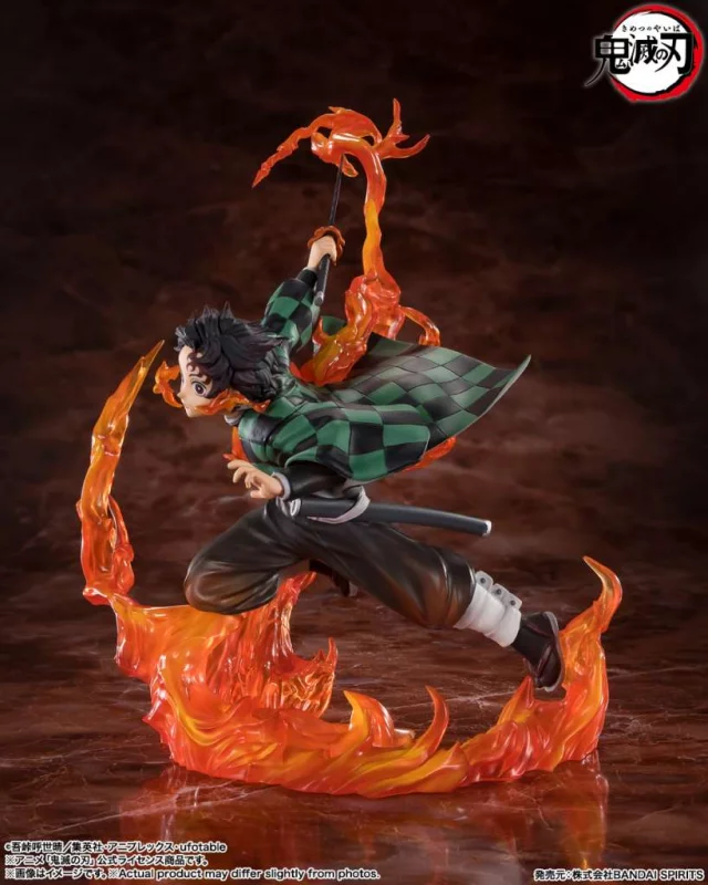 Statuette Demon Slayer - Tanjiro Kamado Rengoku Sword ver. (19cm) (FiguartsZERO) - Anime