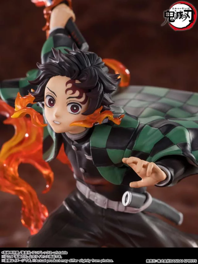 Statuette Demon Slayer - Tanjiro Kamado Rengoku Sword ver. (19cm) (FiguartsZERO) - Anime