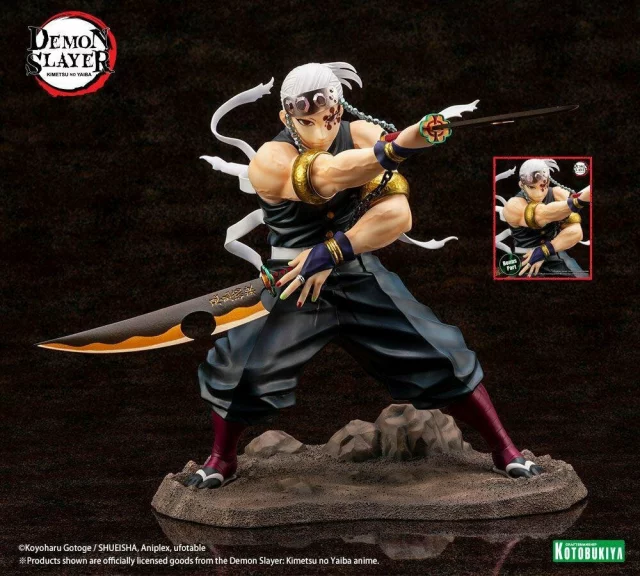 Statuette Demon Slayer - Tengen Uzui Bonus Edition (ArtFXJ) - Figuren