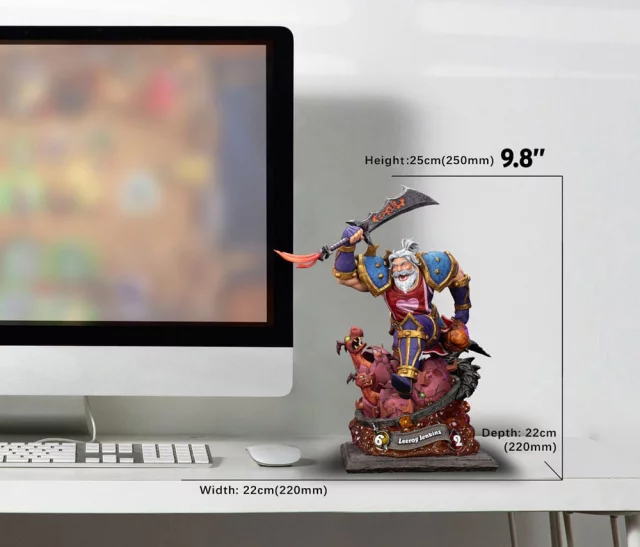 Statuette Hearthstone - Leeroy Jenkins 1/10 (25 cm) (HEX Collectibles) - Figuren