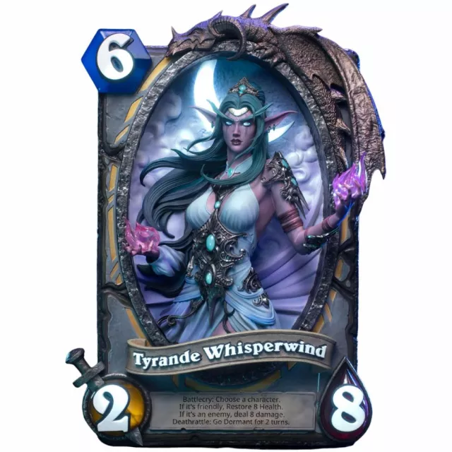 Statuette Hearthstone - Tyrande Whisperwind (31cm) (HEX Collectibles) - Blizzard