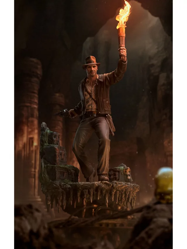 Statuette Indiana Jones - Indiana Jones Deluxe (Iron Studios) - Figuren
