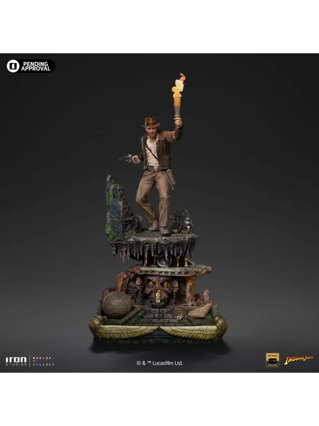 Statuette Indiana Jones - Indiana Jones Deluxe (Iron Studios) - Figuren