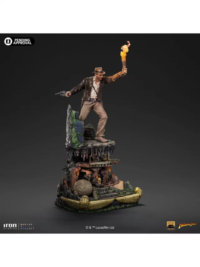 Statuette Indiana Jones - Indiana Jones Deluxe (Iron Studios) - Figuren