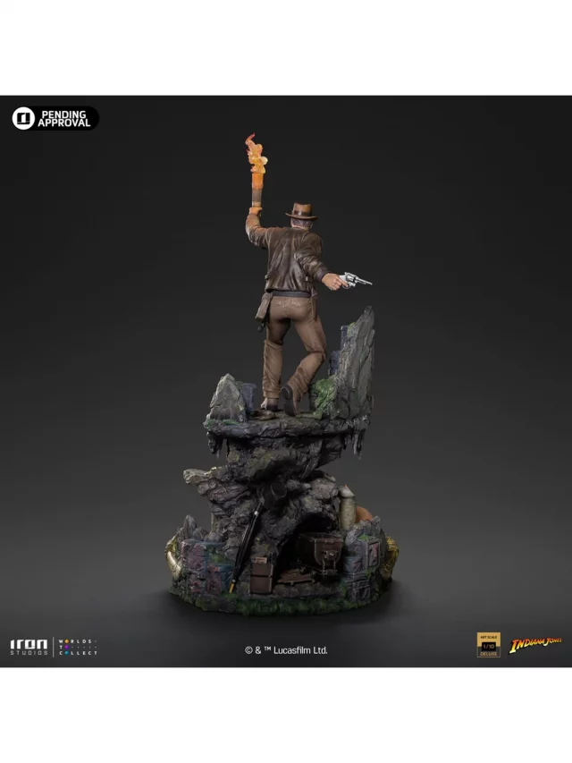 Statuette Indiana Jones - Indiana Jones Deluxe (Iron Studios) - Action-Figur