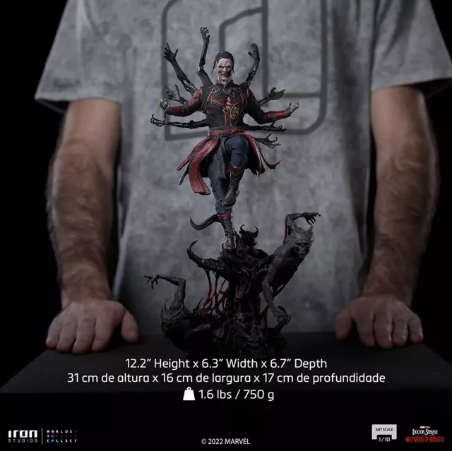 Statuette Marvel: Doctor Strange in the Multiverse of Madness - Dead Defender Strange Art Scale 1/10 (Iron Studios) - Figuren