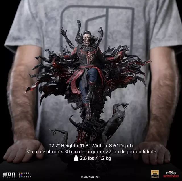 Statuette Marvel: Doctor Strange in the Multiverse of Madness - Dead Defender Strange Deluxe Art Scale 1/10 (Iron Studios) - Figuren