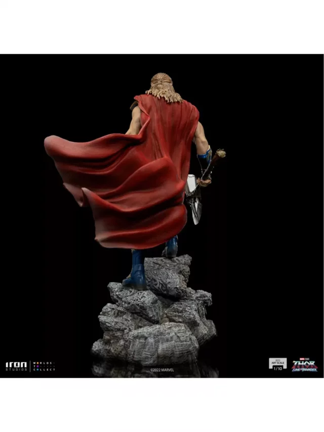 Statuette Marvel: Thor: Love and Thunder - Thor Art Scale 1/10 (Iron Studios) - Figuren