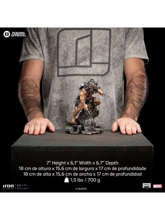 Statuette Marvel - Weapon X Wolverine 50th Anniversary (Iron Studios) - Figuren