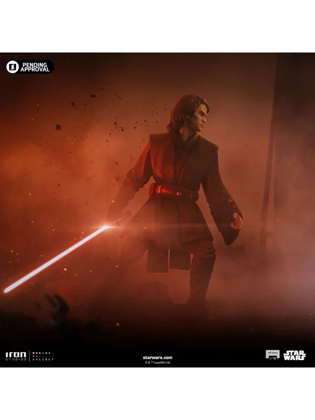 Statuette Star Wars: Ahsoka - Anakin Skywalker Jedi Knight version 1/10 (Iron Studios) - Figuren