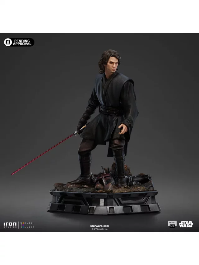 Statuette Star Wars: Ahsoka - Anakin Skywalker Jedi Knight version 1/10 (Iron Studios) - Figuren