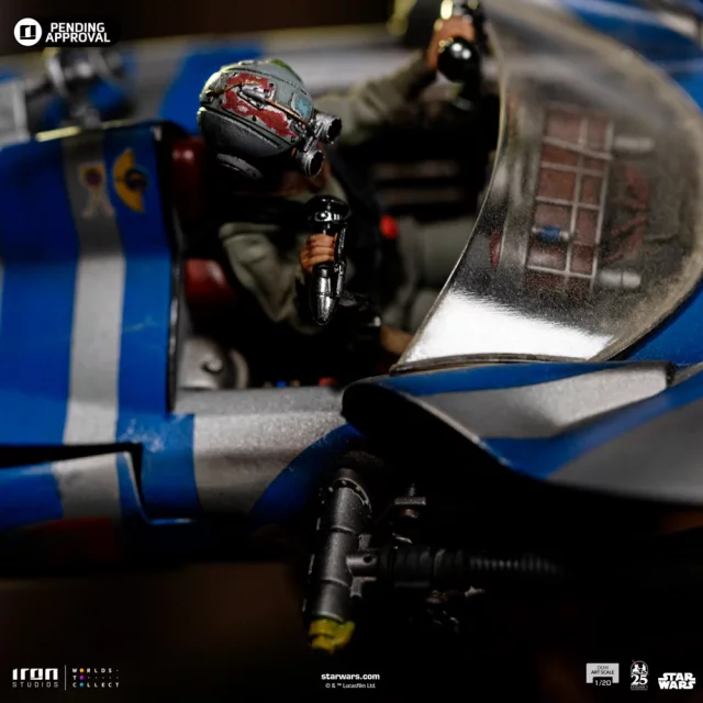 Statuette Star Wars - Anakin’s Pod Racer Demi Art Scale 1/20 (Iron Studios) - Figuren