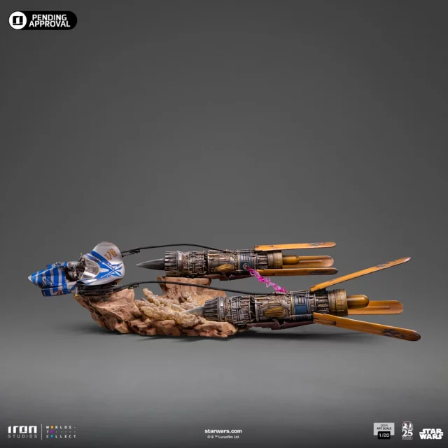 Statuette Star Wars - Anakin’s Pod Racer Demi Art Scale 1/20 (Iron Studios) - Figuren