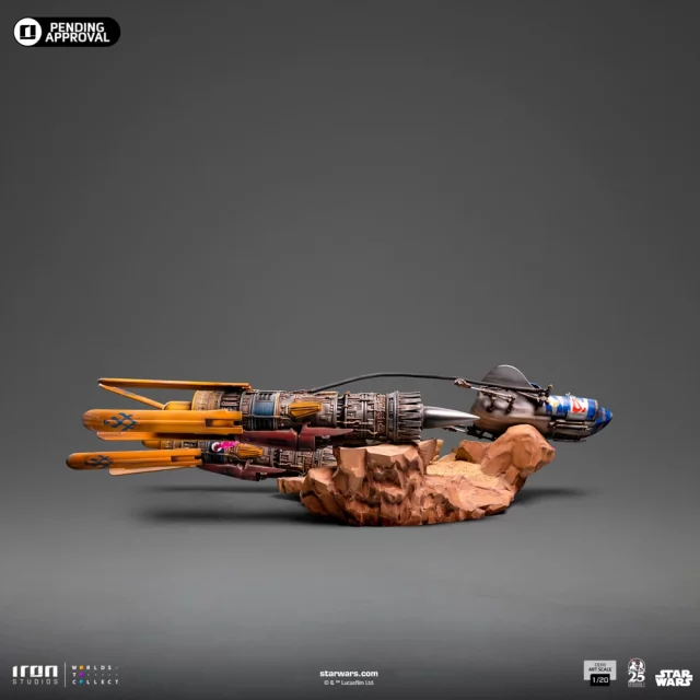 Statuette Star Wars - Anakin’s Pod Racer Demi Art Scale 1/20 (Iron Studios) - Figuren