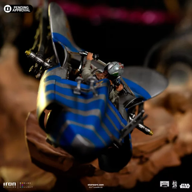 Statuette Star Wars - Anakin’s Pod Racer Demi Art Scale 1/20 (Iron Studios) - Figuren