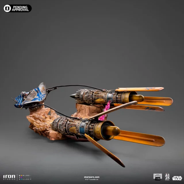 Statuette Star Wars - Anakin’s Pod Racer Demi Art Scale 1/20 (Iron Studios) - Figuren