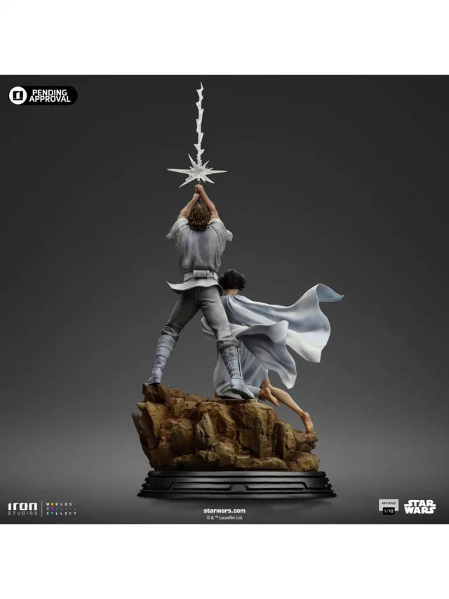 Statuette Star Wars - Luke and Leia Movie Poster 1/10 (Iron Studios) - Figuren