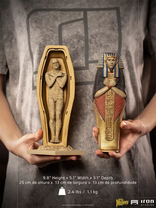 Statuette Universal Monsters - The Mummy Art Scale 1/10 (Iron Studios) - Figuren