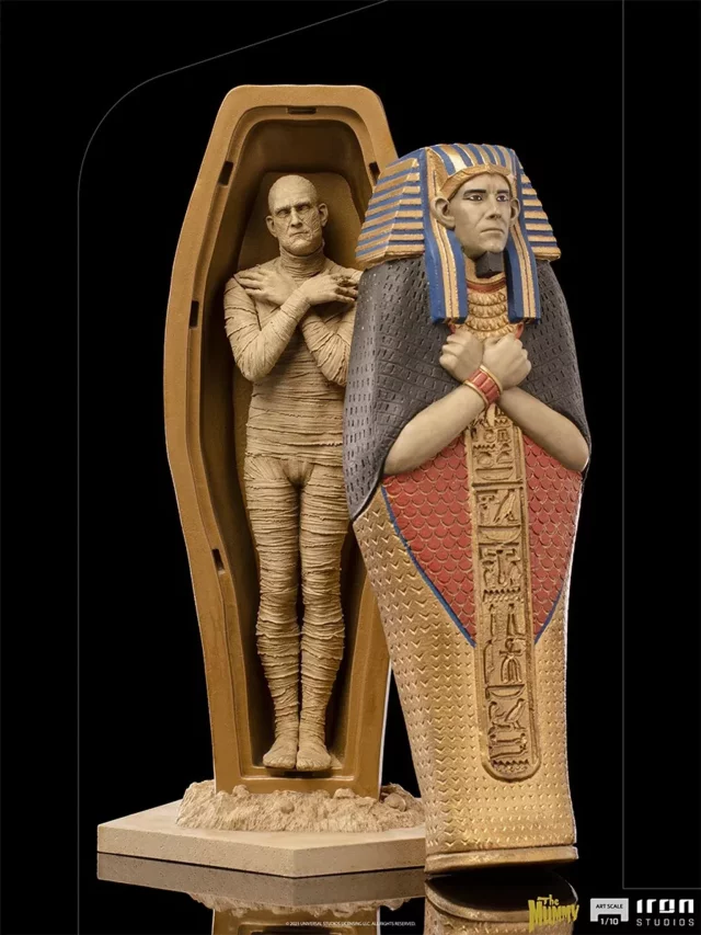Statuette Universal Monsters - The Mummy Art Scale 1/10 (Iron Studios) - Figuren