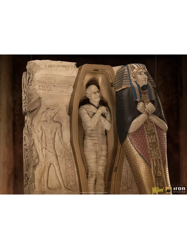 Statuette Universal Monsters - The Mummy Deluxe Art Scale 1/10 (Iron Studios) - Figuren